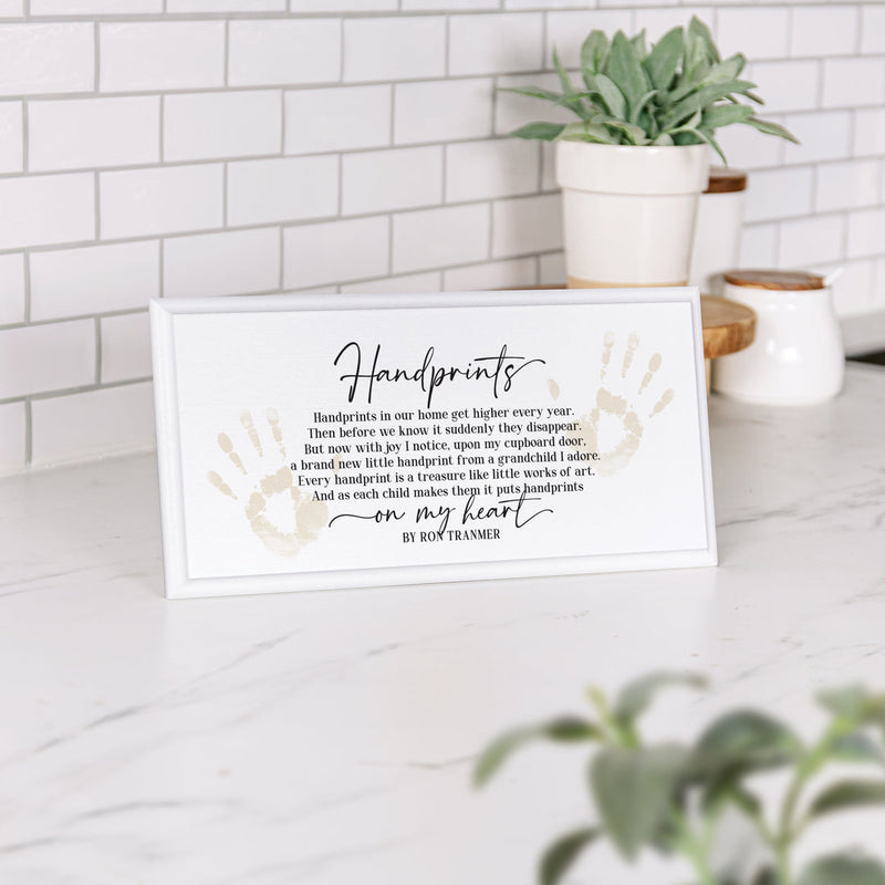 Handprints 11.5x5.75