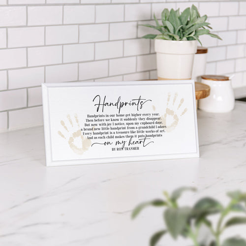Handprints 11.5x5.75