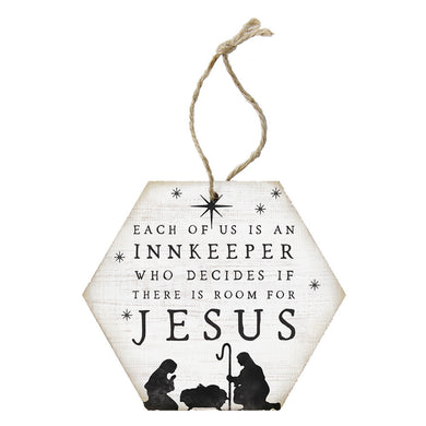 Room For Jesus Ornament