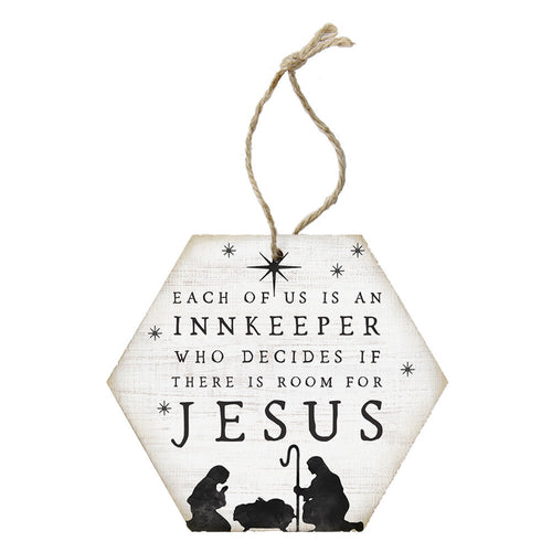 Room For Jesus Ornament