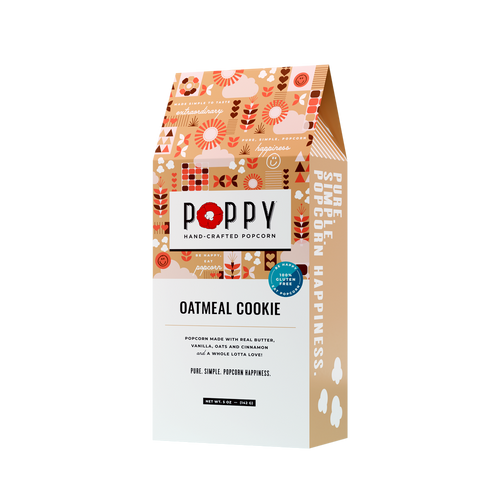 Poppy Popcorn Oatmeal Cookie Gift Box