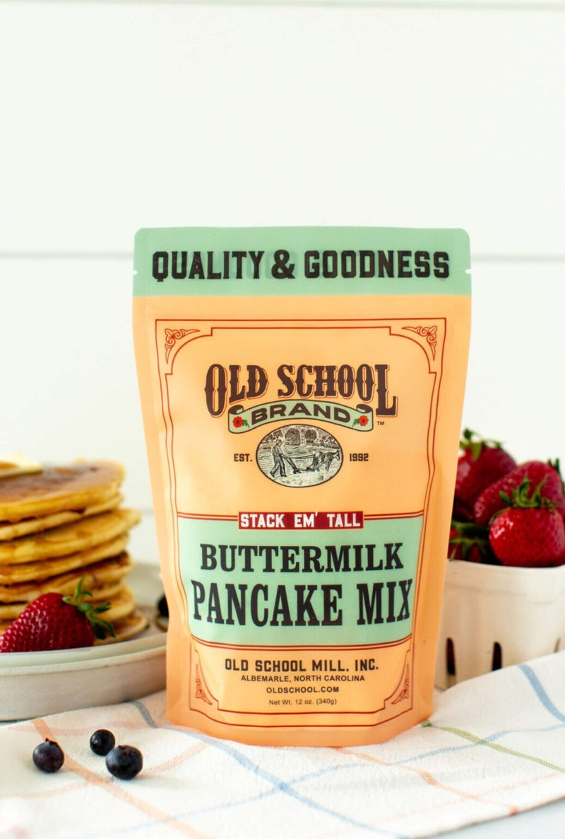 Old School Brand, Buttermilk Pancake Mix, 12 OZ
