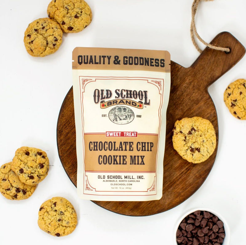 Old School Brand, Chocolate Chip Cookie Mix, 16oz