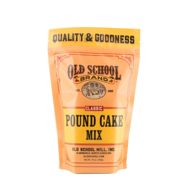 Old School Brand, Pound Cake Mix, 16oz