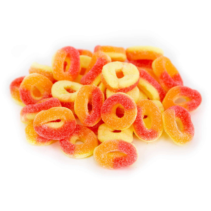 Gummy Peach Rings 7oz