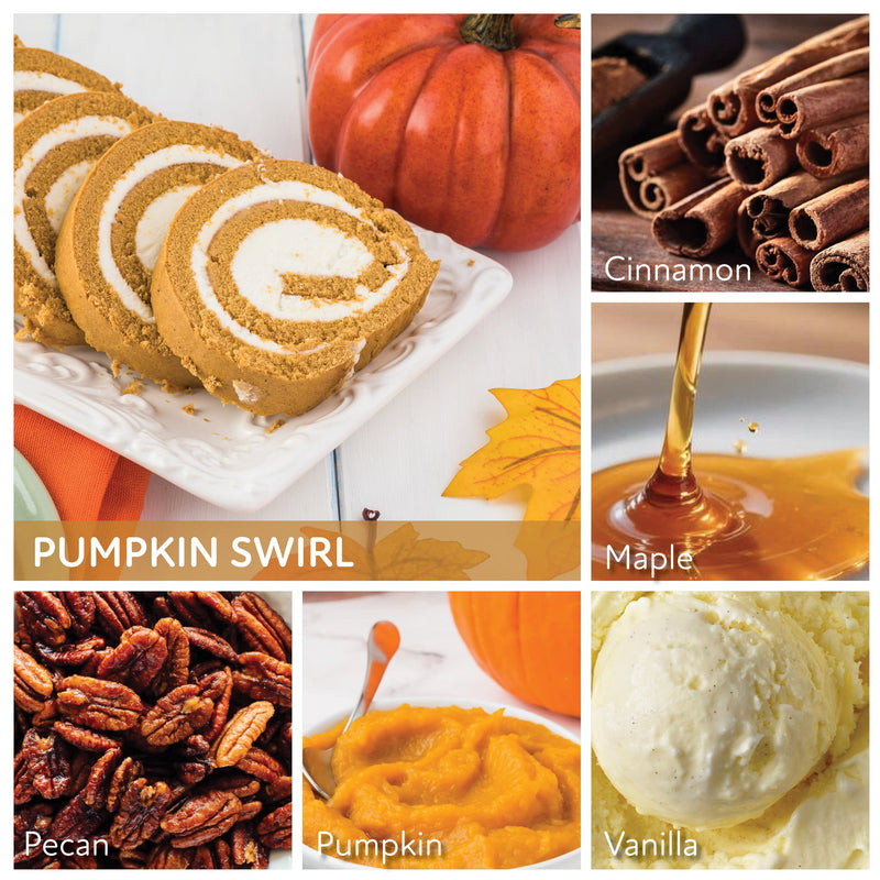 Pumpkin Swirl - 34 oz Papa Candle
