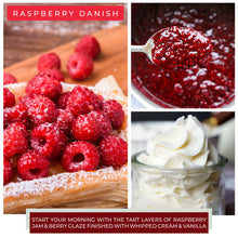 Raspberry Danish - 34 oz Papa Candle