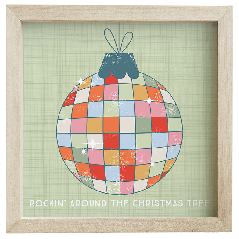 Disco Ornament Wall Art
