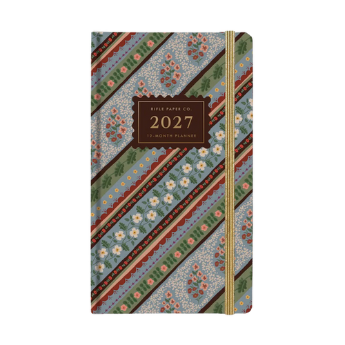 2027 Paisley 12-Month Hardcover Pocket Planner