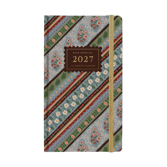 2027 Paisley 12-Month Hardcover Pocket Planner