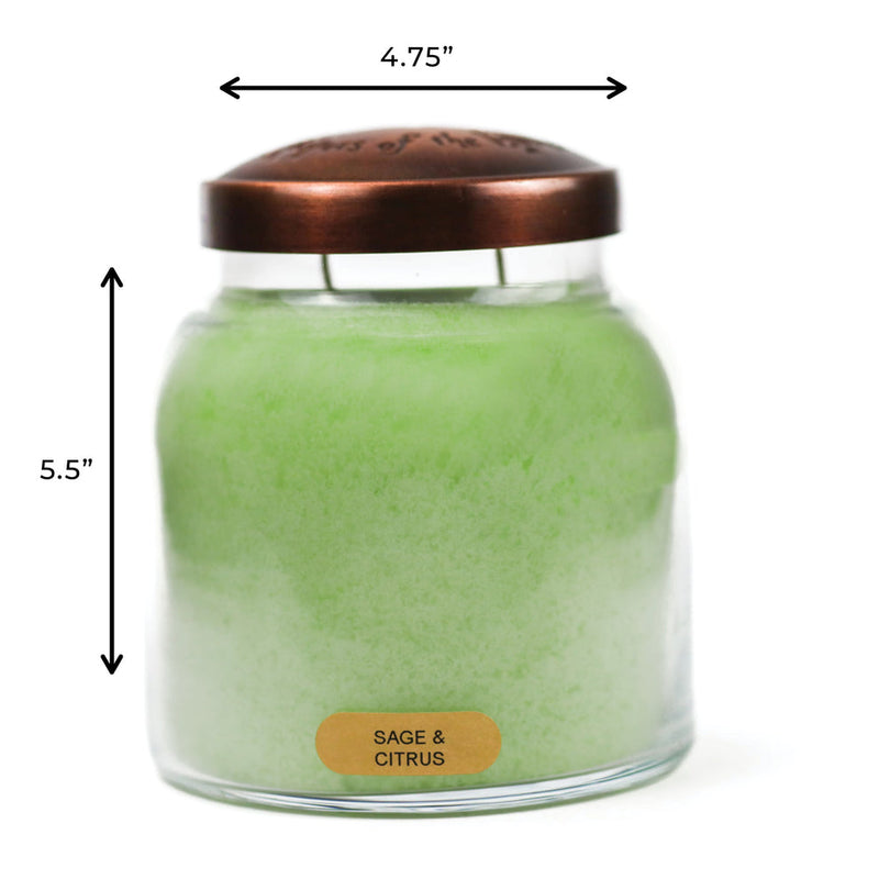 Sage & Citrus - 34 oz Papa Candle
