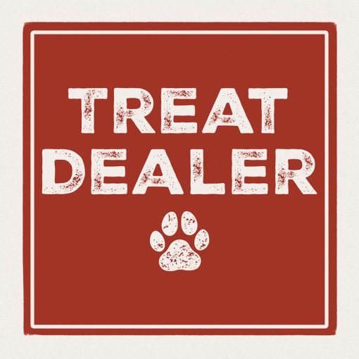 Treat Dealer Square House Coaster