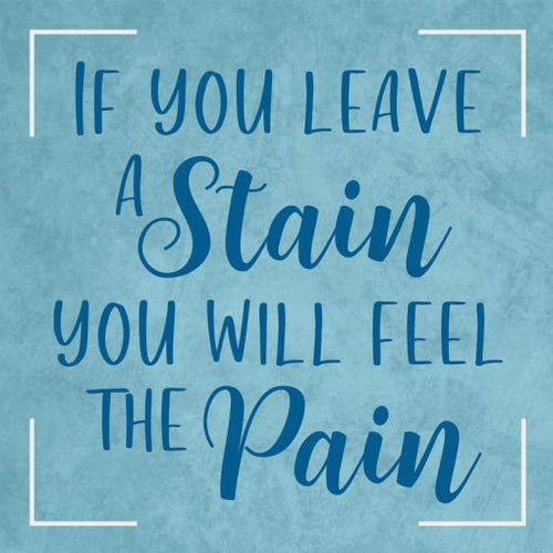 Feel the Pain Square Car Coaster