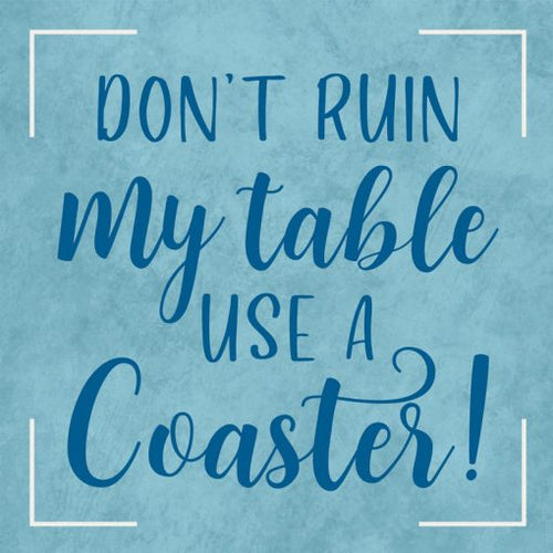 Use a Coaster Square Car Coaster