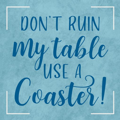 Use a Coaster Square Car Coaster