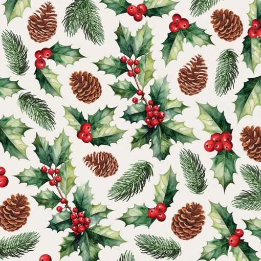 Foliage Pattern Square Coater