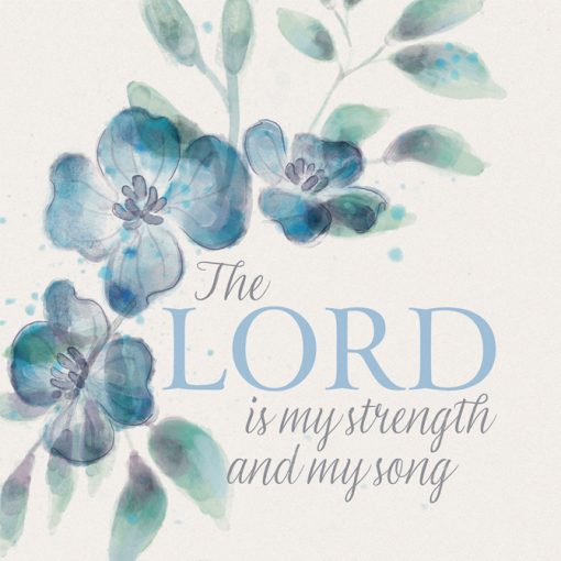 Strength And Song Square House Coaster