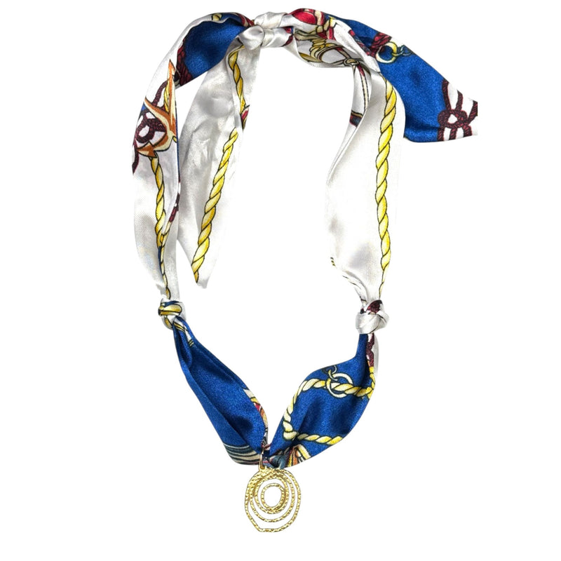 Pendant Scarf Necklace