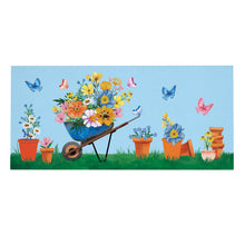 Floral Wheelbarrow Delight Sassafras Switch Mat