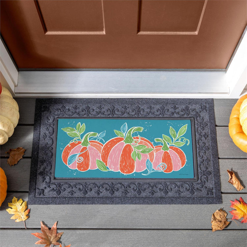 Fun Bright Pumpkin Sassafras Switch Mat