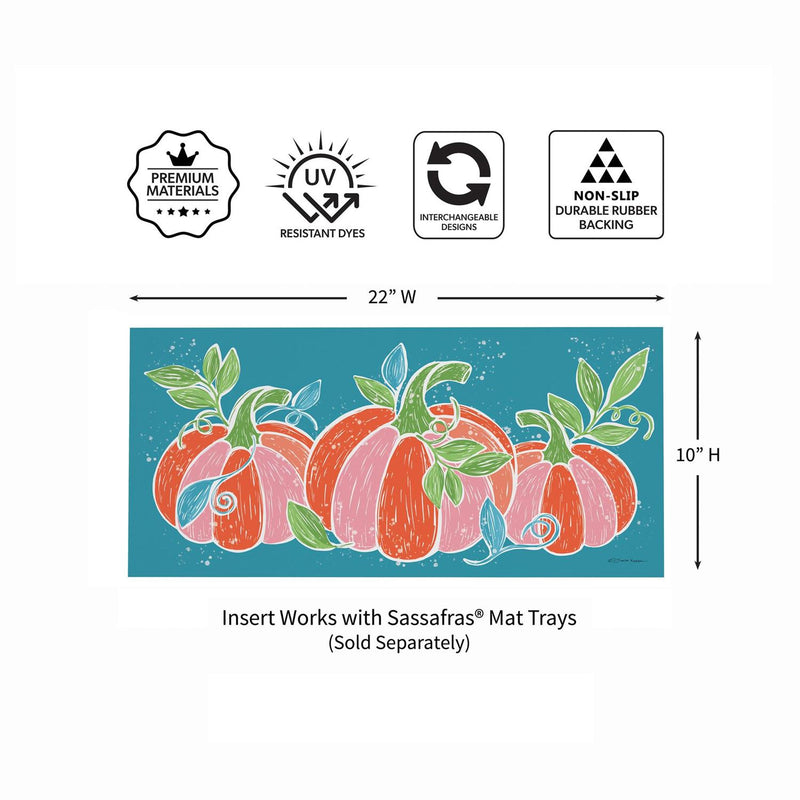 Fun Bright Pumpkin Sassafras Switch Mat