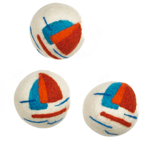 Wool Dryer Balls - Set of 3 Kate Nelligan Sail
