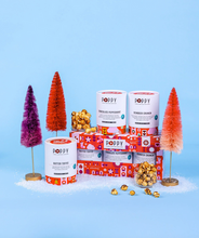 Poppy Hand-Crafted Popcorn | Holiday Cylinder Trio