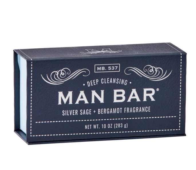 MAN BAR | Deep Clensing Silver Sage + Bergamot Fragrance