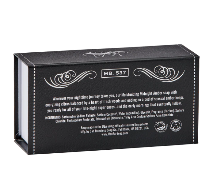 MAN BAR | Moisturizing Midnight Amber Fragrance
