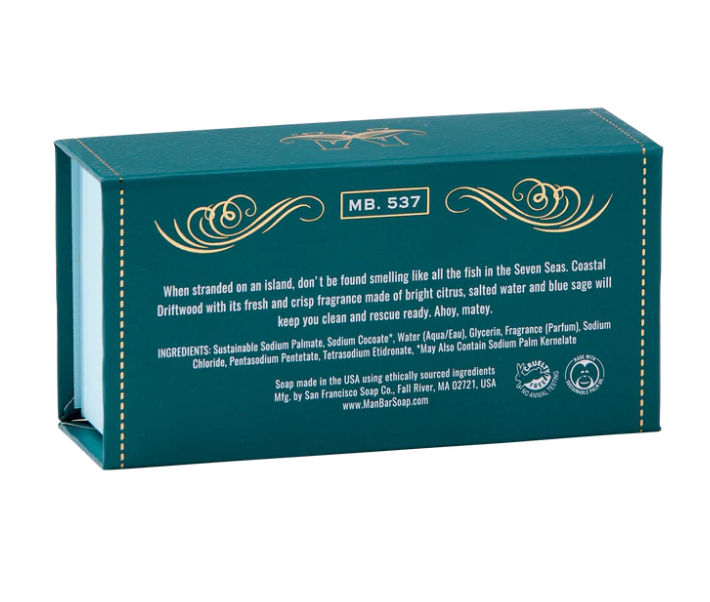 MAN BAR | Clean Comfort Coastal Driftwood Fragrance