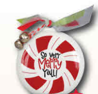 Peppermint Ornament