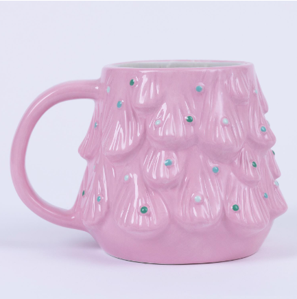 Pink Tree Mug