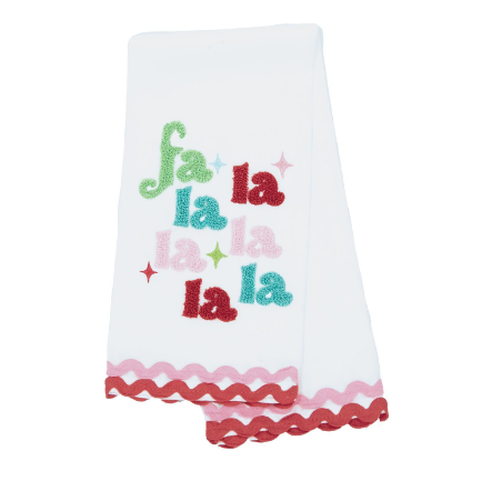 Tea Towel Fa La La