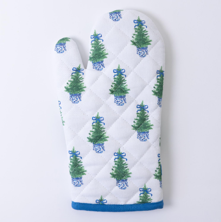 Oven Mitt Fancy & Festive Tree