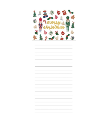Magnetic Notepad Merry Christmas