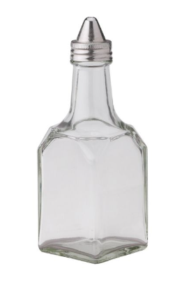 HIC Kitchen Cruet with Spout, Glass, 5.5oz