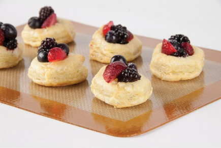 Mrs. Anderson's Baking Non-Stick Silicone Toaster Oven Baking Mat