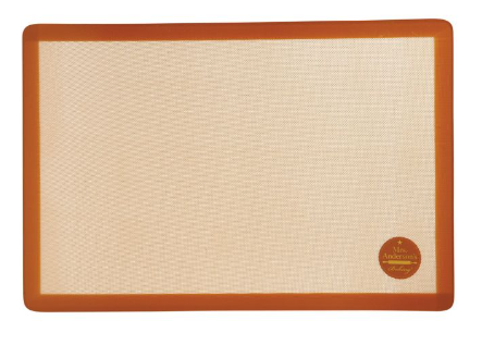 Mrs. Anderson's Baking Non-Stick Silicone Full-Size Pastry Rolling and Baking Mat