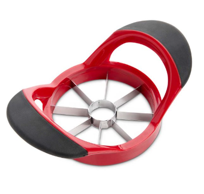 HIC Kitchen Baking Apple Corer with Silicone Handles