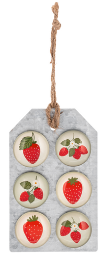 Strawberry Magnet (6 pc. set)