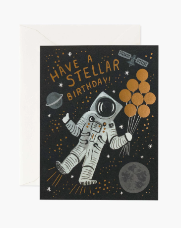 Stellar Birthday Card