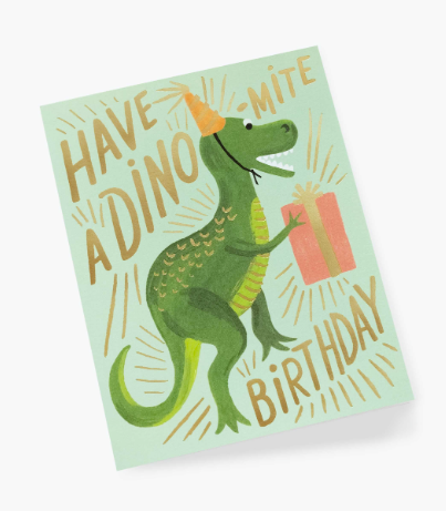 Dino-Mite Birthday Card