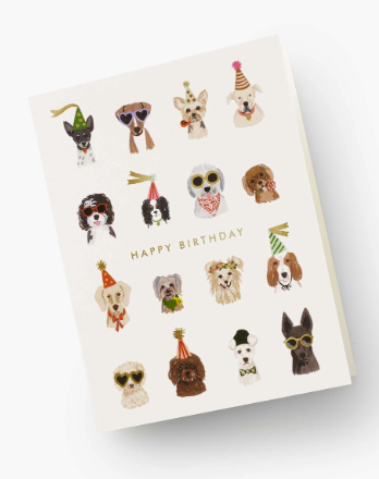 Party Pups Birthday Card
