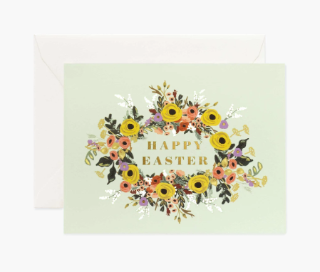 Easter Garden Greeting Card