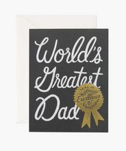 World's Greatest Dad Greeting Card
