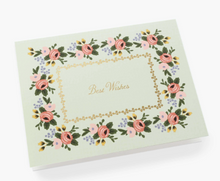 Rosa Best Wishes Card Greeting Card