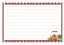 Homestead Kitchen 4X6 Recipe Cards