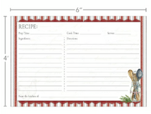 Homestead Kitchen 4X6 Recipe Cards