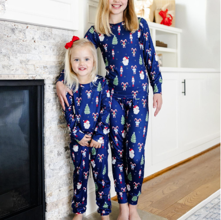 Peppermint Pine Kid's PJ Set