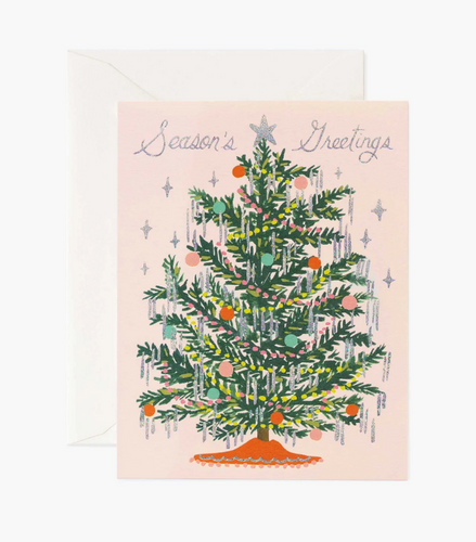 Tinsel Tree Card